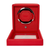 WOLF Cub Single Watch Winder with Cover in Tutti Frutti Red