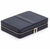 WOLF Maria Large Zip Case in Navy Leather