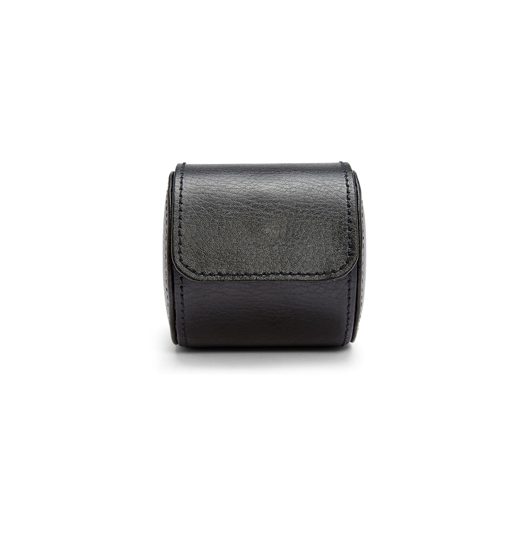 WOLF British Racing Single Watch Roll in Black