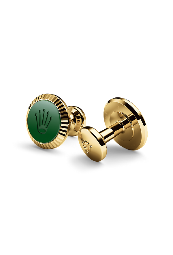 Rolex ‘Fluted’ cufflinks, A1038 - Fink's Jewelers