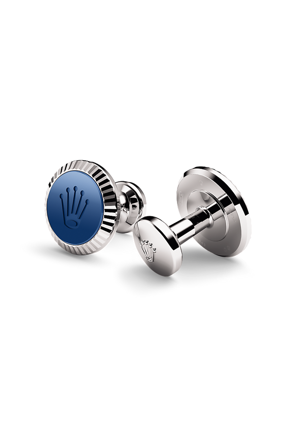 Rolex ‘Fluted’ cufflinks, A1039 - Fink's Jewelers