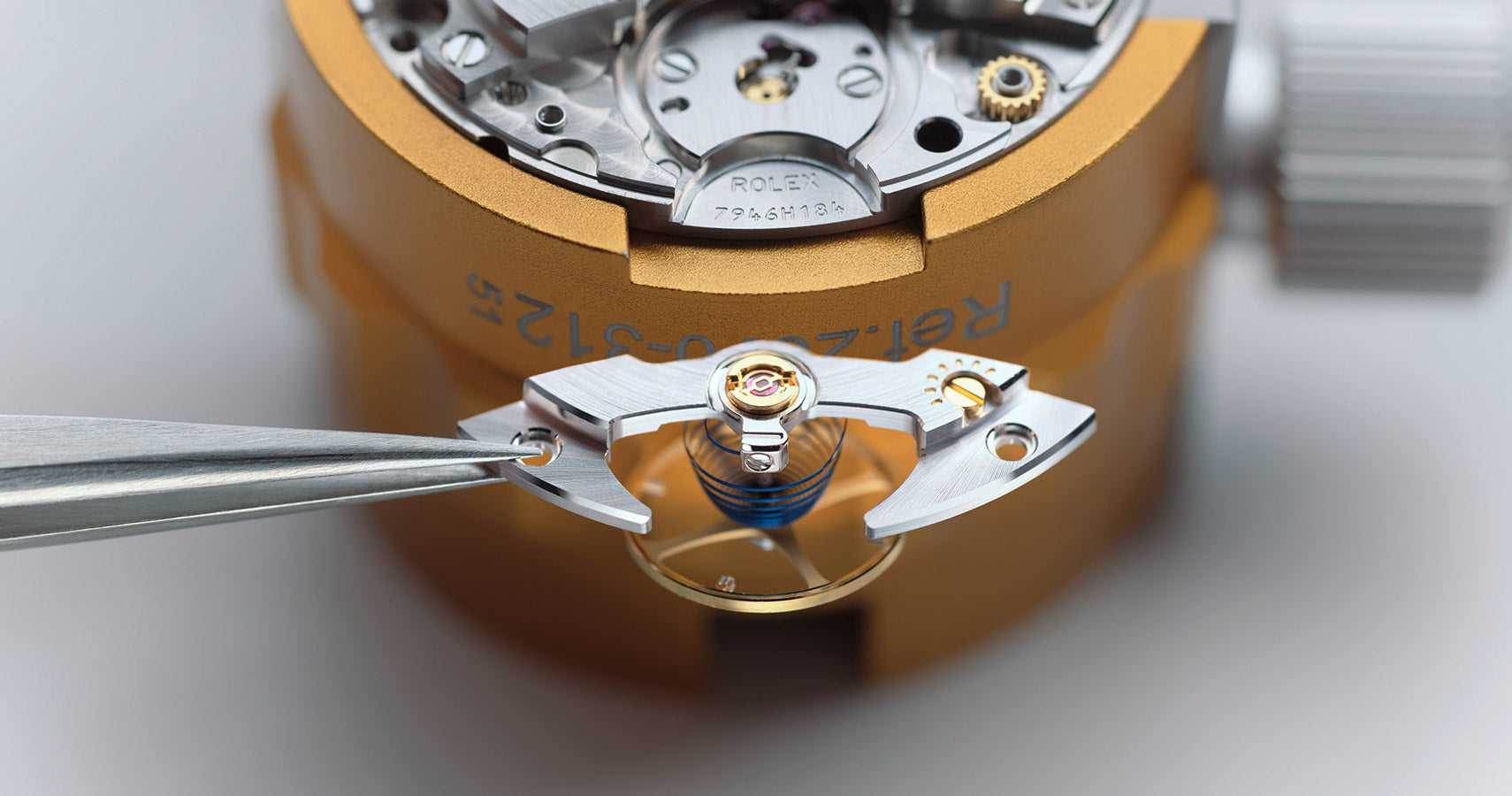 Rolex Servicing Procedure Assembly Lubrication of the Movement