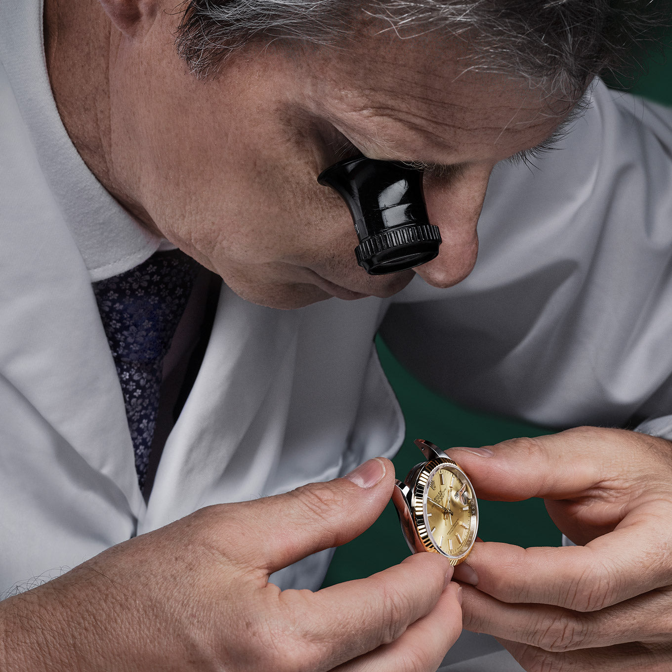 Rolex Servicing at Fink's Jewelers, Watchmaker Assesses the Watch