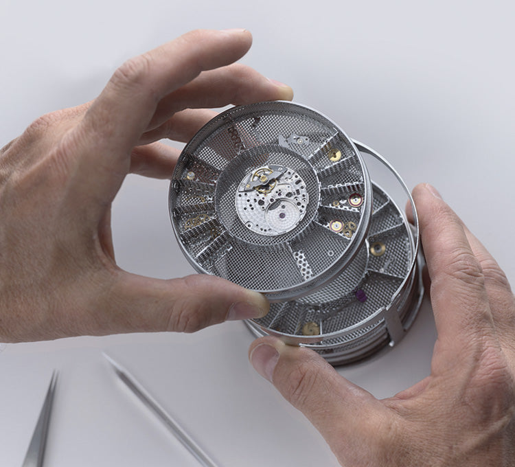 Rolex Servicing Procedure Cleaning the Movement at Fink's Jewelers