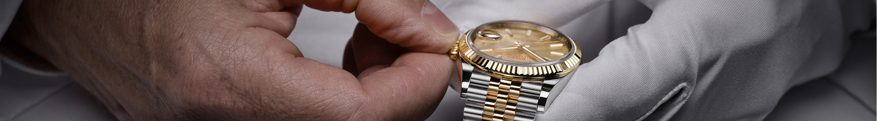Jeweler Tests Rolex Watch Crown During Servicing at Fink's Jewelers
