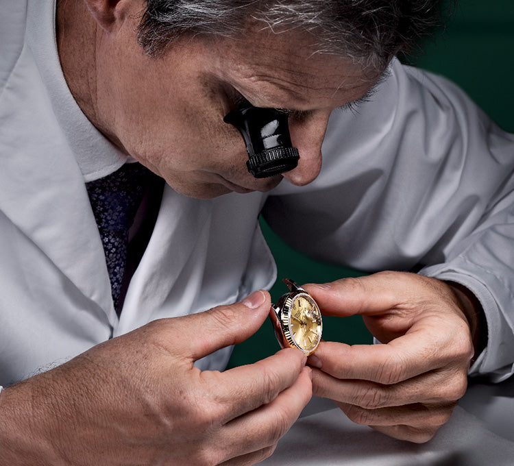 Rolex Servicing Verification of Authenticity at Fink's Jewelers