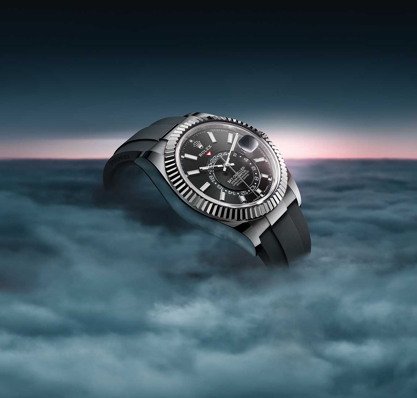 Rolex Sky-Dweller with Calibre 9002 in Clouds
