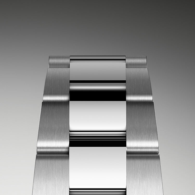 Oyster Bracelet on Rolex Datejust 41 in Oystersteel - M126300-0005 at Fink's Jewelers