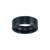 Triton Men&#39;s 8mm Black Tungsten Carbide Comfort Fit Wedding Band