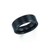 Triton Men&#39;s 8mm Black Tungsten Carbide Comfort Fit Wedding Band