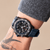 Breitling Endurance Pro 44 Watch with Navy Blue Strap on model 