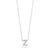 Roberto Coin Tiny Treasures White Gold &quot;Love Letter&quot; Initial Pendant