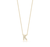 Roberto Coin Tiny Treasures Yellow Gold &quot;Love Letter&quot; Initial Pendant