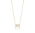 Roberto Coin Tiny Treasures Yellow Gold &quot;Love Letter&quot; Initial Pendant