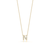 Roberto Coin Tiny Treasures Yellow Gold &quot;Love Letter&quot; Initial Pendant