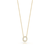 Roberto Coin Tiny Treasures Yellow Gold &quot;Love Letter&quot; Initial Pendant