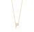 Roberto Coin Tiny Treasures Yellow Gold &quot;Love Letter&quot; Initial Pendant