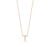Roberto Coin Tiny Treasures Yellow Gold &quot;Love Letter&quot; Initial Pendant