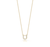 Roberto Coin Tiny Treasures Yellow Gold &quot;Love Letter&quot; Initial Pendant