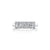 Fink&#39;s Platinum ASHOKA® Diamond Five Stone Wedding Band