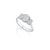 Fink&#39;s Exclusive Platinum Oval Three Stone Engagement Ring