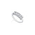 Fink&#39;s Platinum ASHOKA® Diamond Five Stone Wedding Band