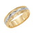 Load image into Gallery viewer, Fink&#39;s Men&#39;s 6mm 14K Two-Tone Comfort Fit Wedding Band