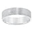 Fink&#39;s Men&#39;s 6mm 14K White Gold Wire-Brushed Wedding Band