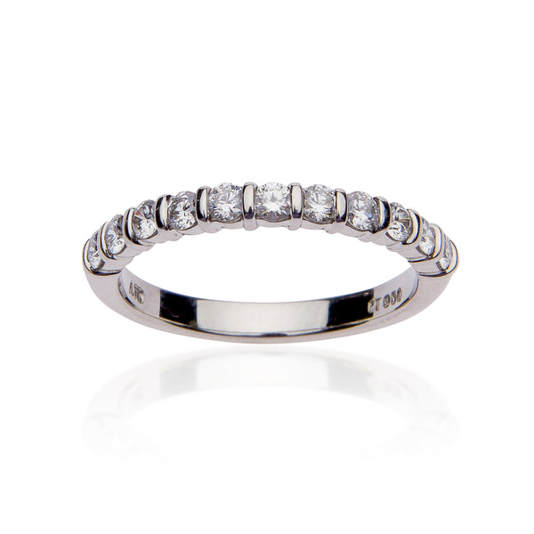 Fink's 11 Round Diamond Bar Set Band