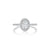 Fink&#39;s Exclusive Platinum Oval Diamond Halo Engagement Ring