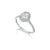 Fink&#39;s Exclusive Platinum Oval Diamond Halo Engagement Ring
