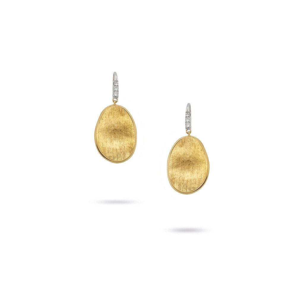 Marco Bicego Lunaria Women's Gold Earrings with Diamonds