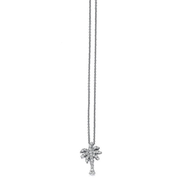 Roberto Coin White Gold Diamond Palm Tree Pendant Fink s