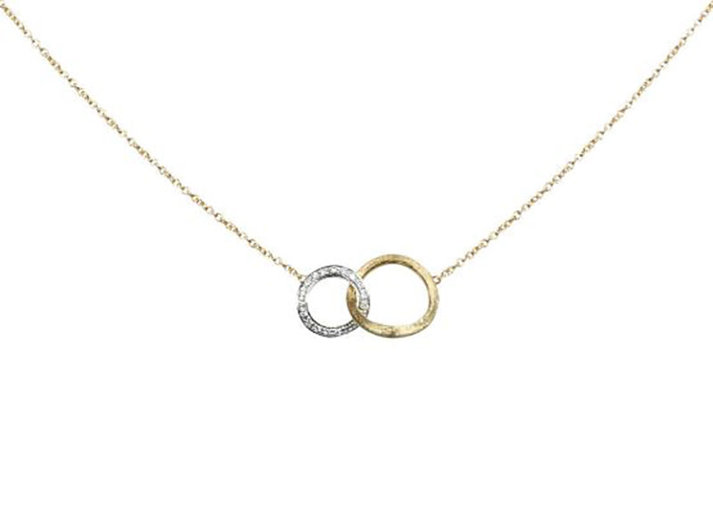 Marco Bicego Jaipur Link 18K Yellow Gold Diamond Necklace