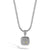 John Hardy Classic Chain Square Pendant with Diamond Pavé