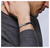 John Hardy Chain Bracelet with sodalite and hematite Beads on model