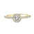 Fink&#39;s Exclusive 14K Yellow Gold Round Diamond Halo Engagement Ring
