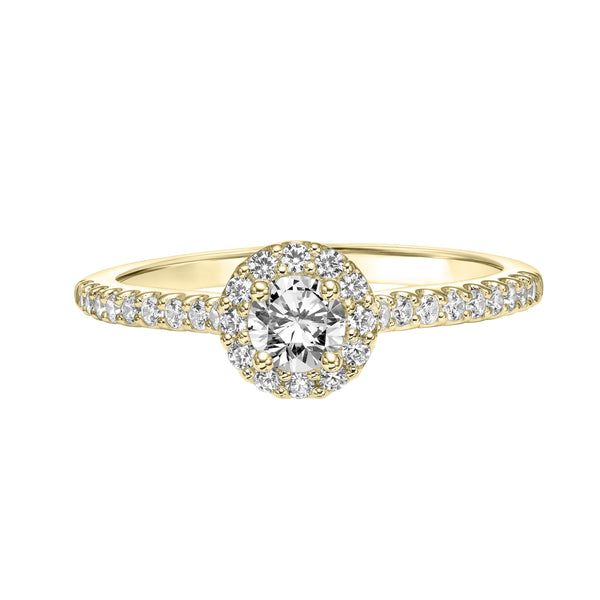 The Trellis Cathedral Solitaire Engagement Ring | VRAI