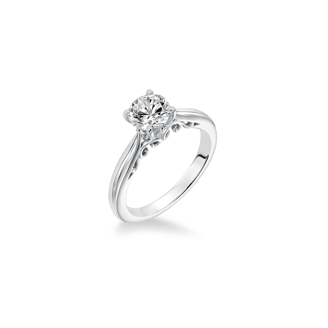 Round Diamond Solitaire Engagement Ring | Fink's