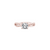 Fink&#39;s Exclusive Round Diamond and Twisted Shank Engagement Ring