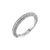 Fink&#39;s Ladies&#39; 18K White Gold Engraved Diamond Pavé Band