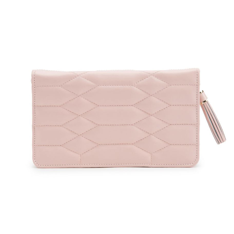 WOLF Small Quilted Leather Jewelry Portfolio