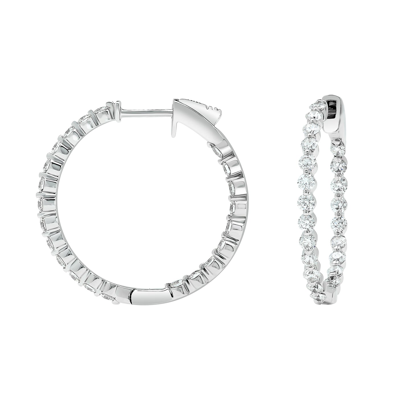 Sabel Collection 18K White Gold Diamond 1
