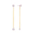 Load image into Gallery viewer, Sabel Collection 18K Yellow Gold Chain Diamond Drop Earrings