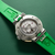 Oris Aquis Date Calibre 400 Watch with Green Rubber Strap