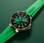 Oris Aquis Date Calibre 400 Watch with Green Rubber Strap