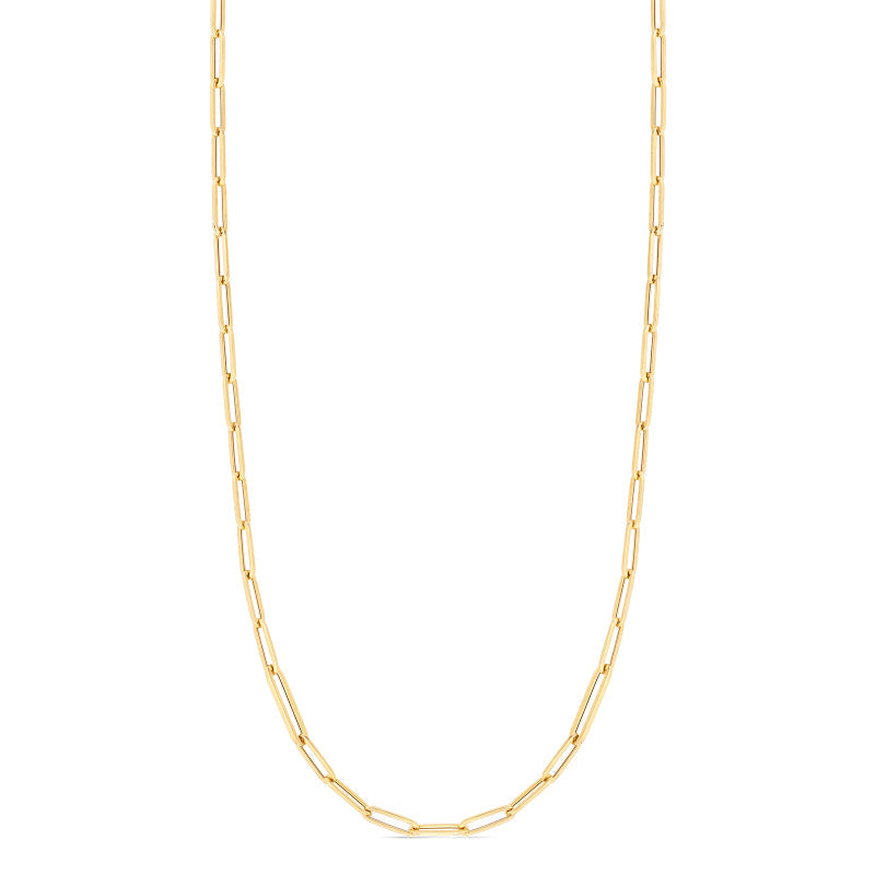 Roberto Coin 18K Yellow Gold Paperclip Link Chain