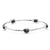Load image into Gallery viewer, IPPOLITA Rock Candy Sterling Silver Five Gemstone Bangle in Black Onyx