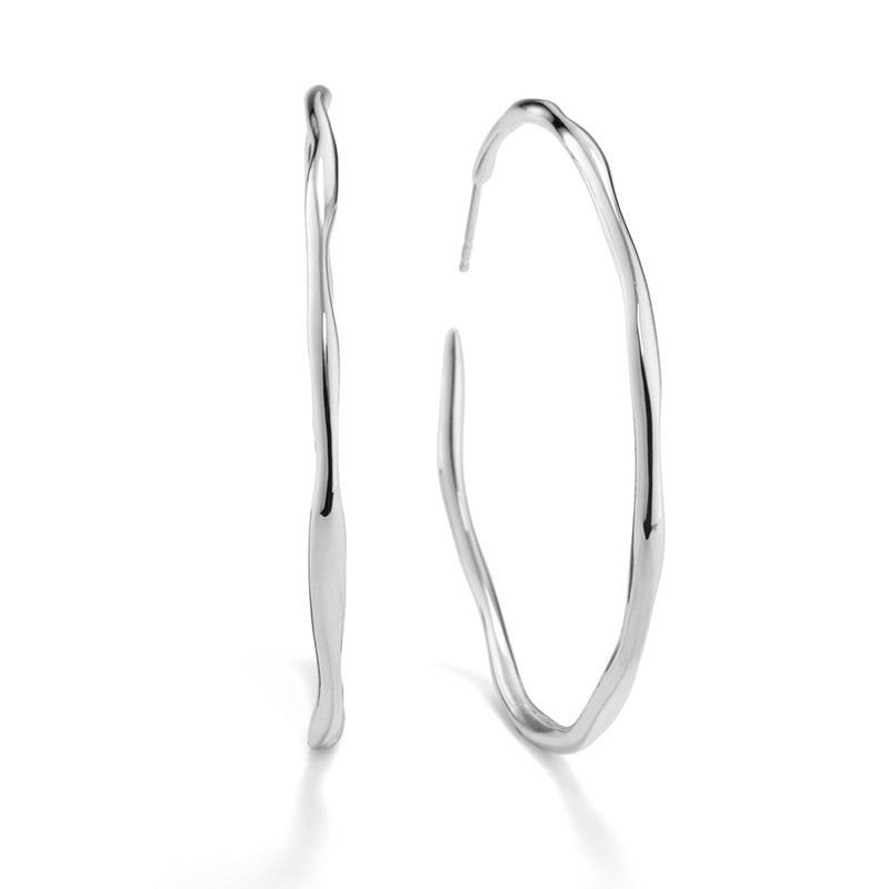 IPPOLITA Classico Sterling Silver #4 Squiggle Hoops