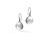 John Hardy Dot Round Drop Earrings on French Wire with Palu Hand Hammering